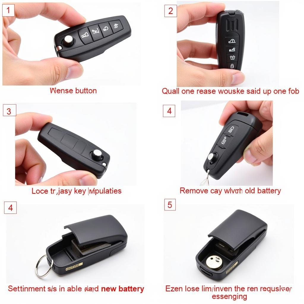 BMW X3 Key Fob Battery Replacement Steps