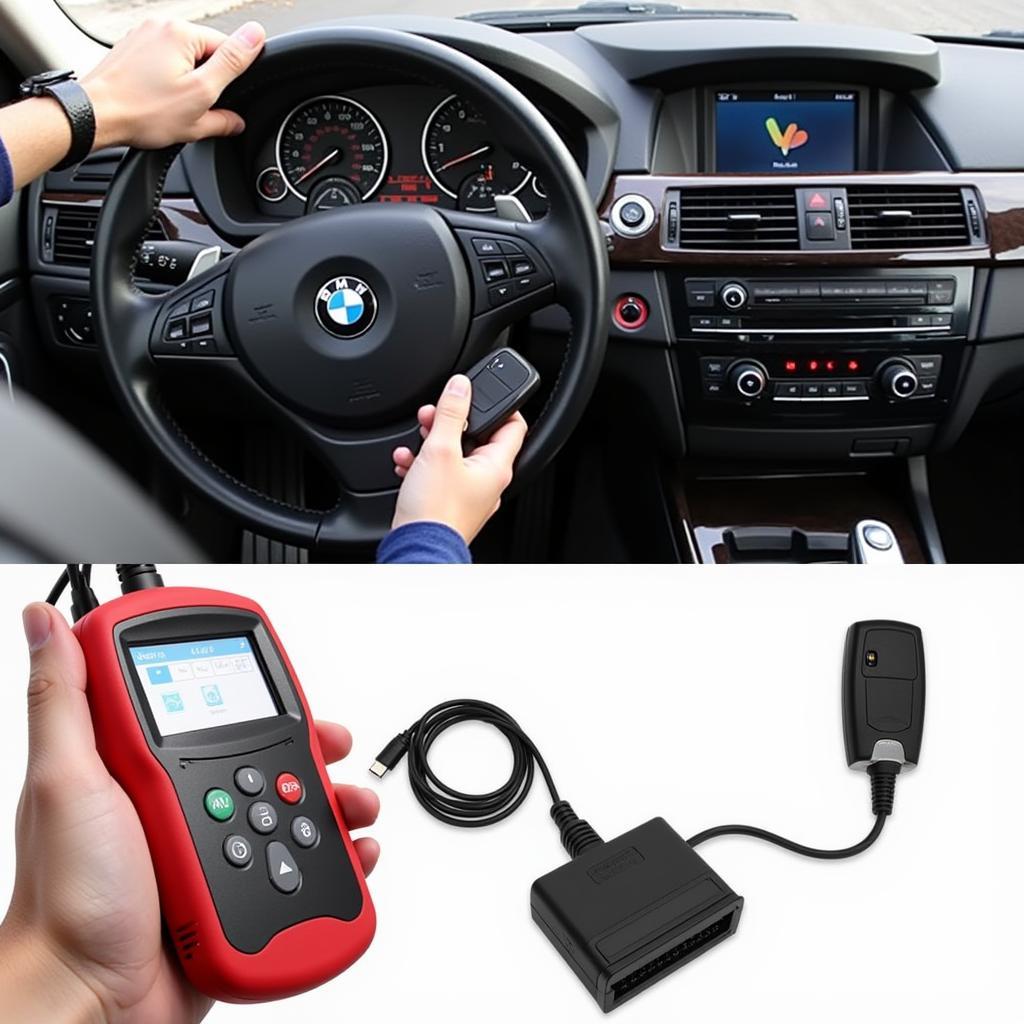 Programming a 2008 BMW X3 Key Fob with a Diagnostic Tool