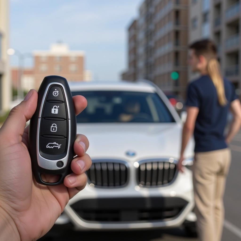 Testing BMW X3 Key Fob Range