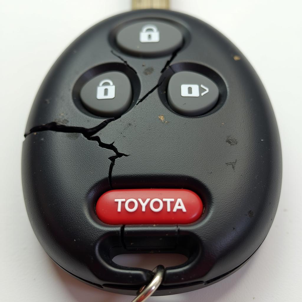 Broken 2004 Toyota Highlander Key Fob