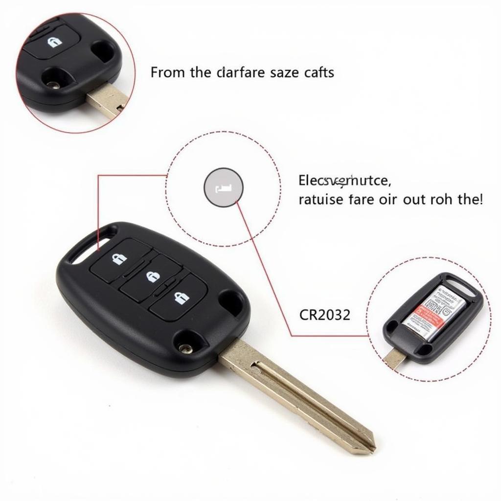 Buick Encore Key Fob Battery Location