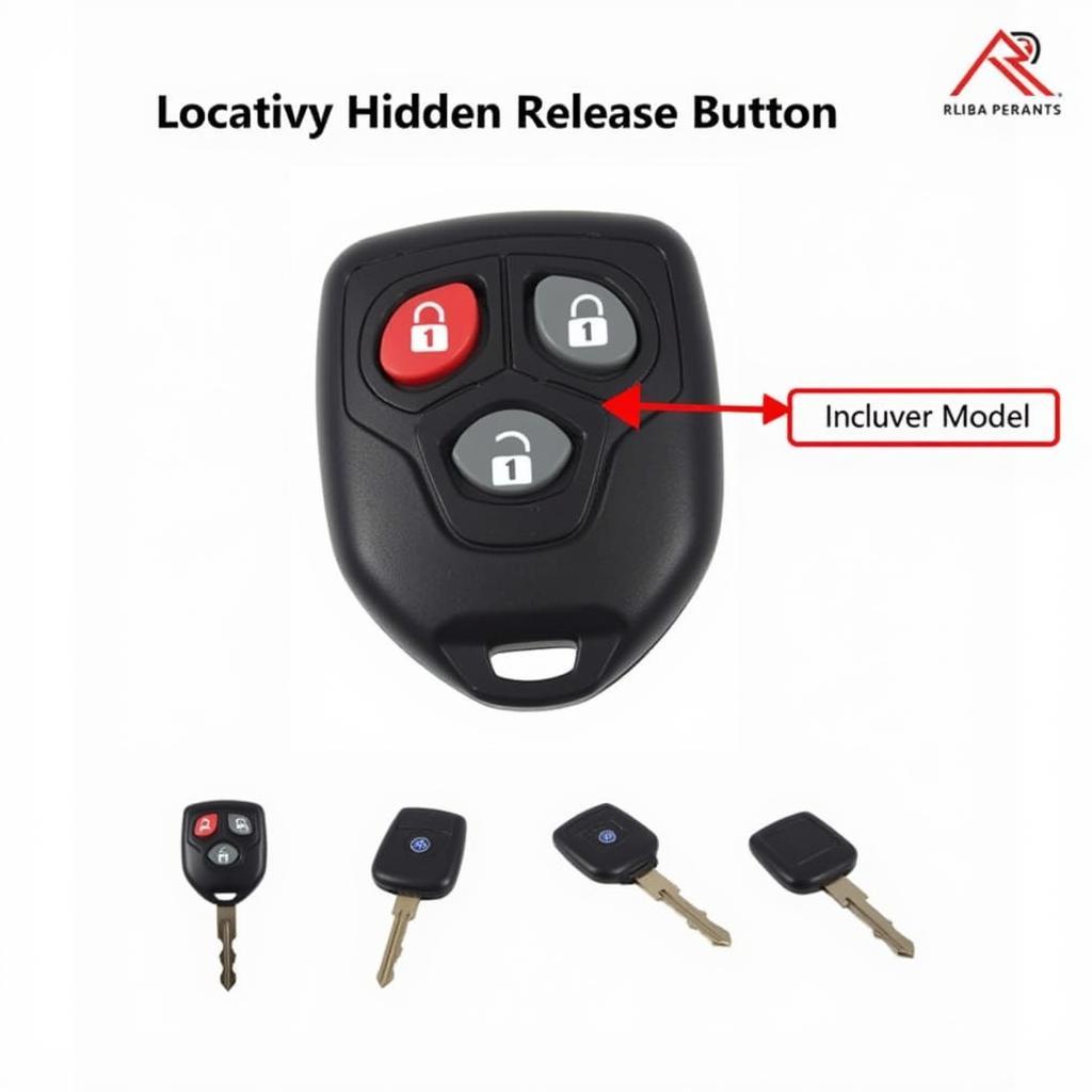 Buick Envision Key Fob Release Button Location