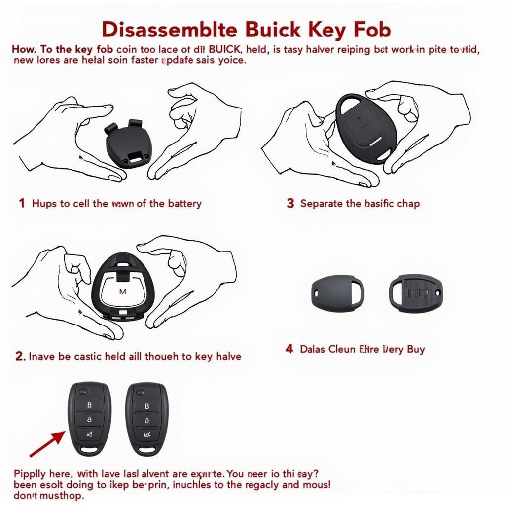 Buick Key Fob Disassembly Step-by-Step Guide