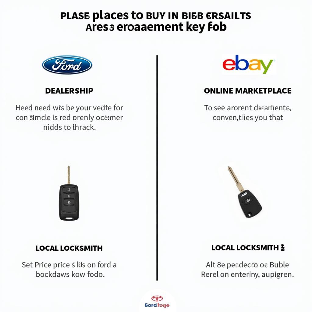 Where to Buy a Ford Replacement Key Fob