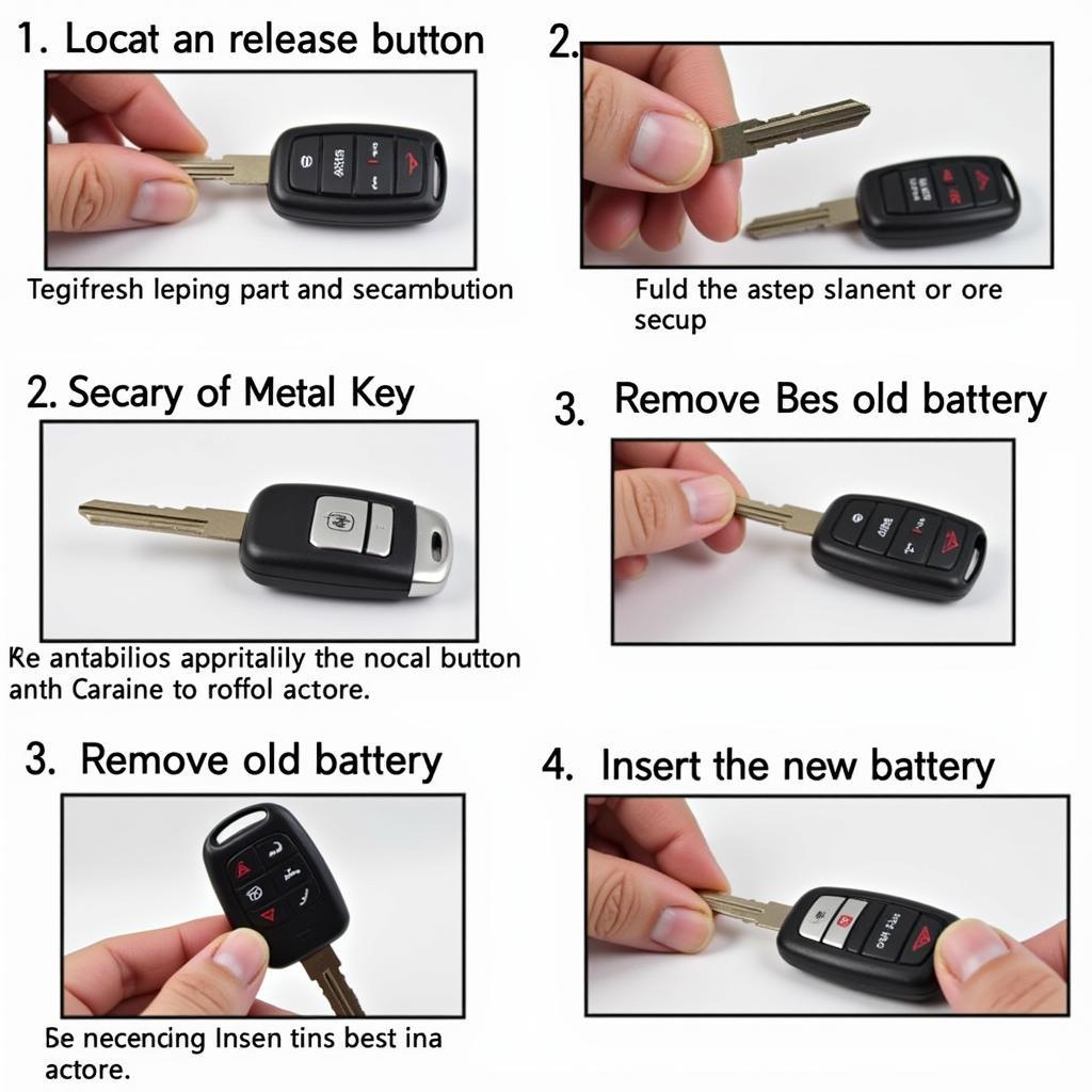 2011 Cadillac CTS Key Fob Battery Replacement Steps