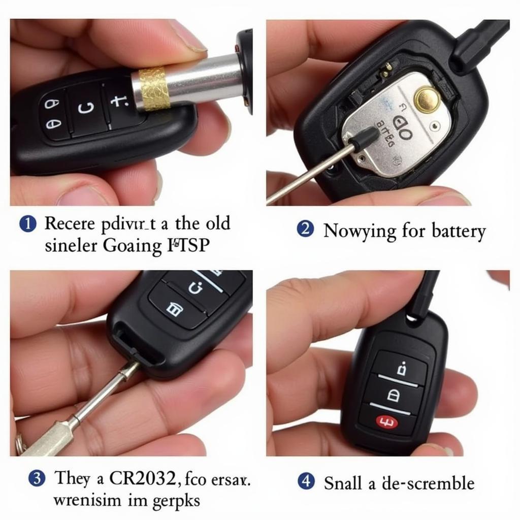 Replacing a Cadillac CTS Key Fob Battery