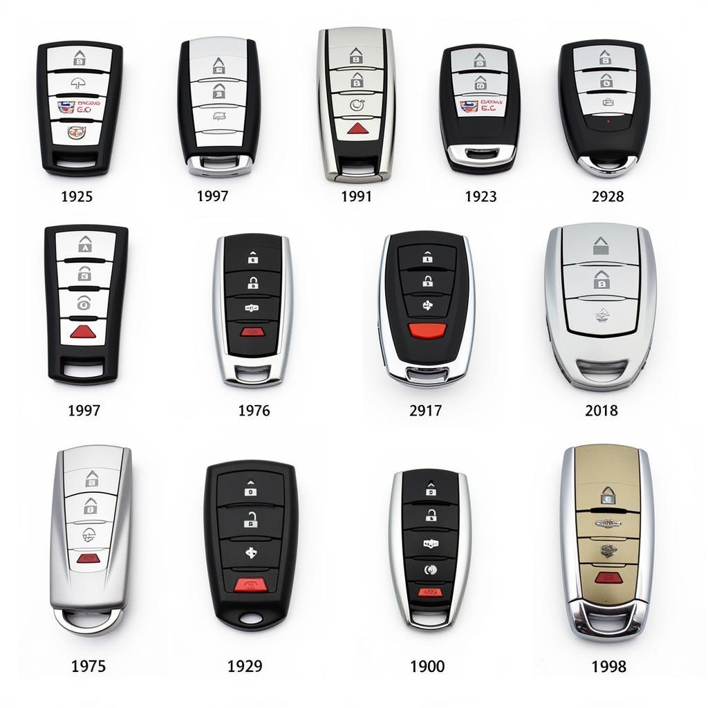 Cadillac CTS Key Fob Models by Year