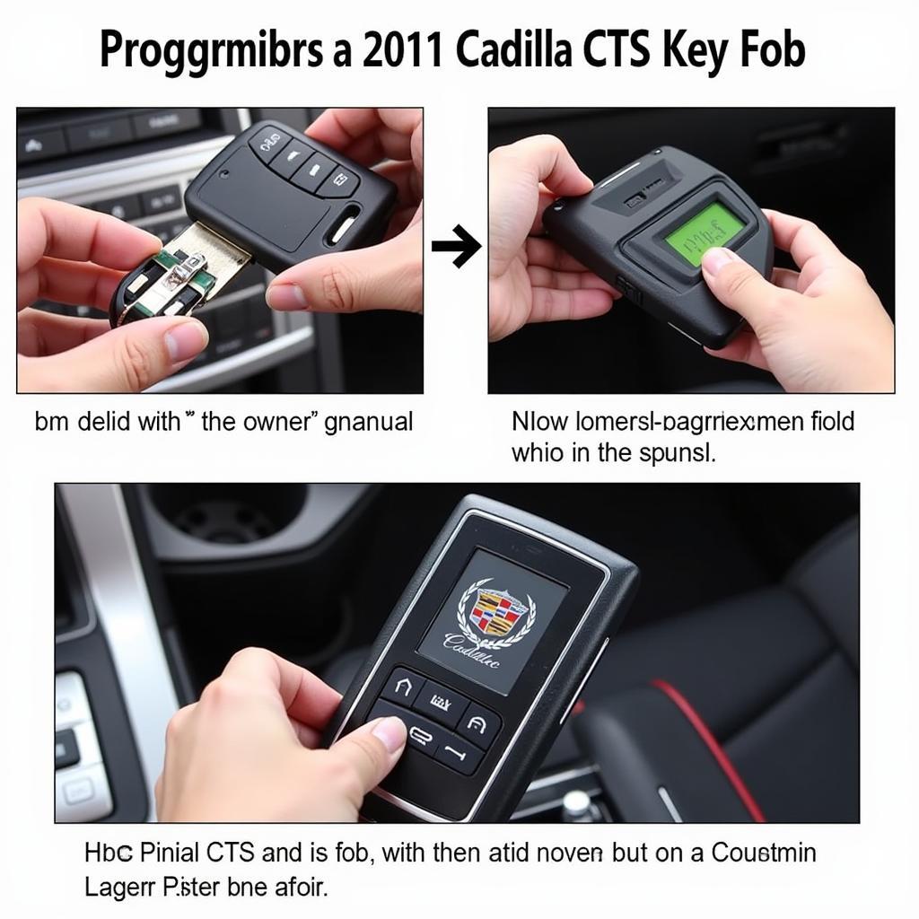 Programming a 2011 Cadillac CTS Key Fob