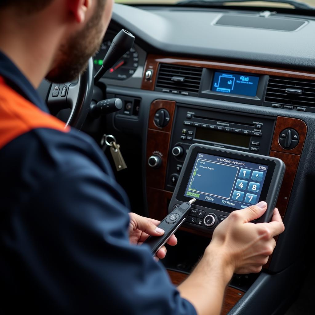 Using a Scan Tool to Program a Cadillac Escalade Key Fob