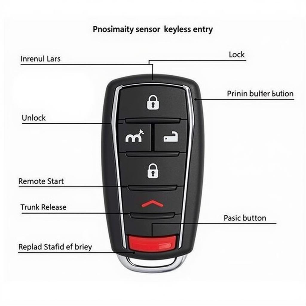 Cadillac Key Fob Features