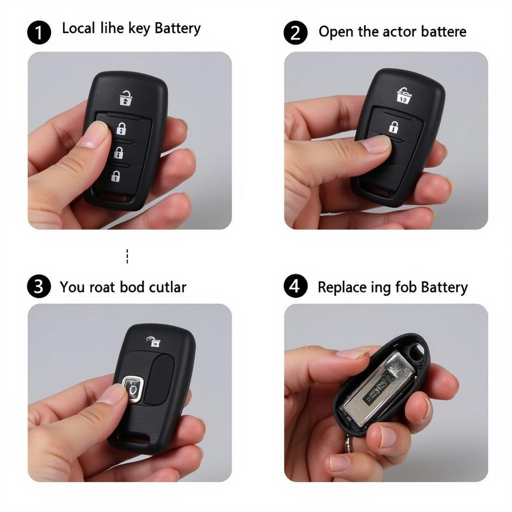 Cadillac XT5 Key Fob Battery Replacement Steps