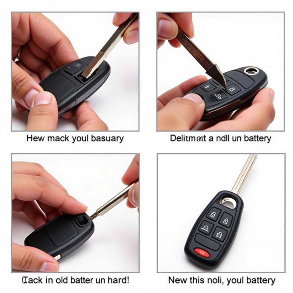 Replacing a Car Key Fob Battery