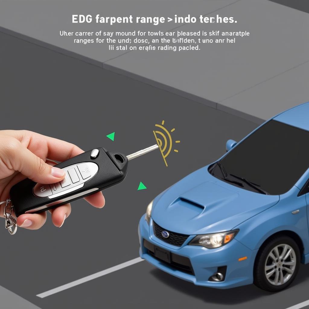 Car Key Fob Range Test