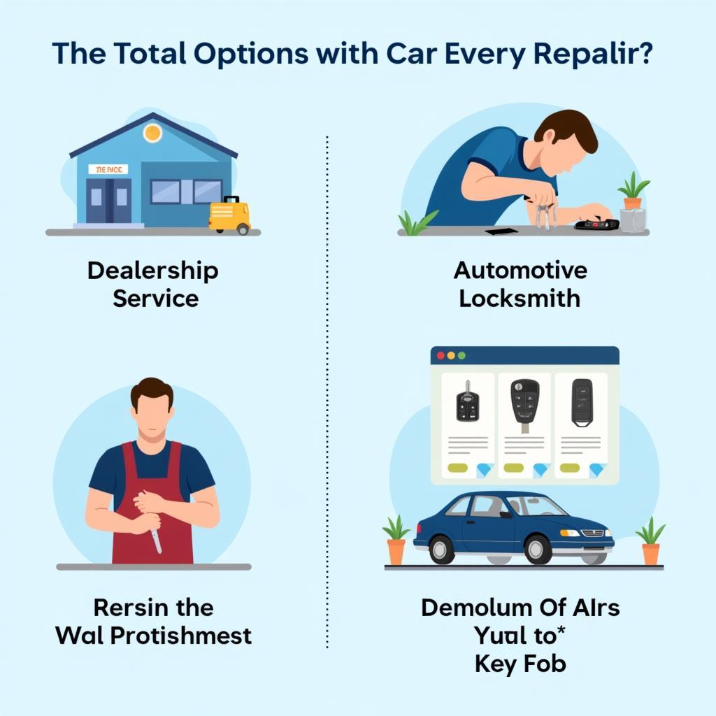 Car Key Fob Replacement Options