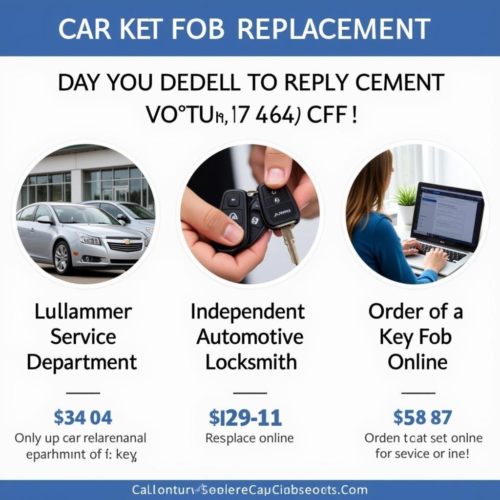 Car Key Fob Replacement Options: Dealership, Locksmith, Online Retailer