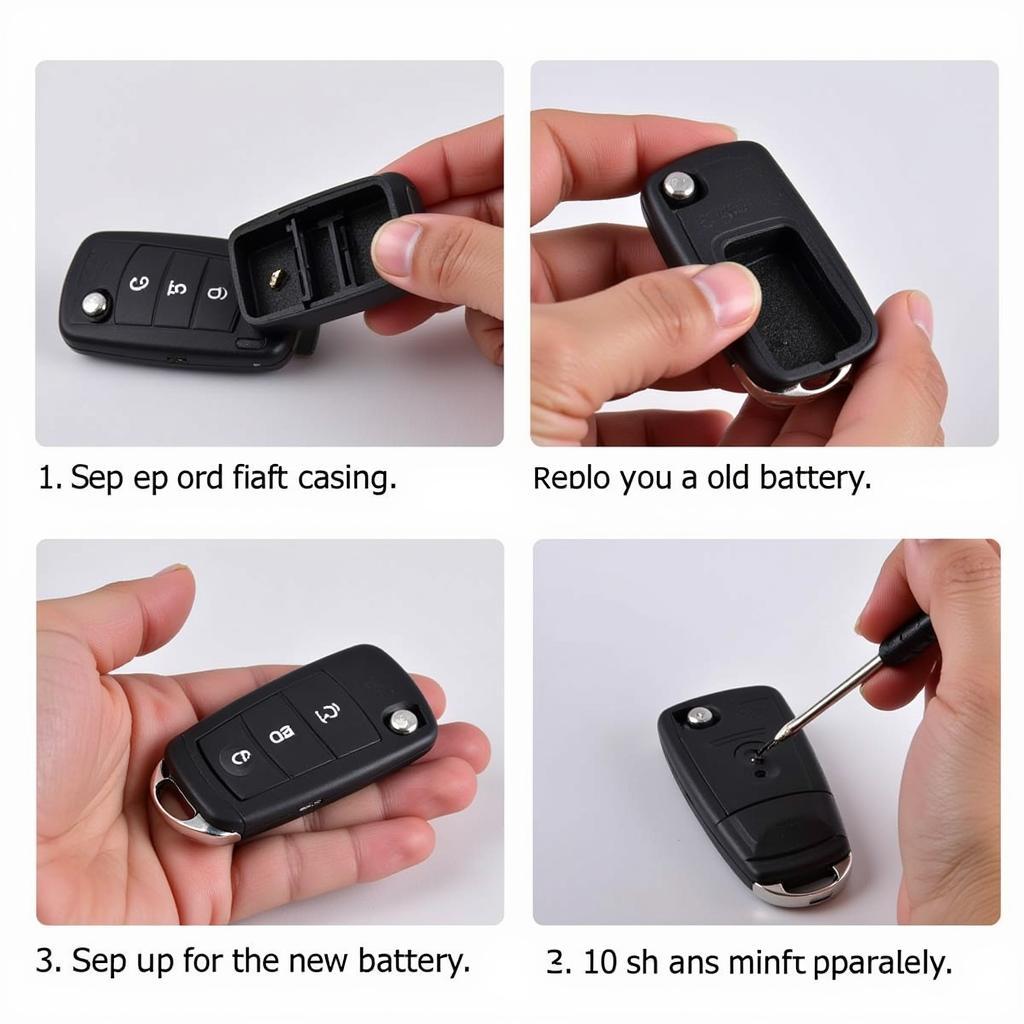 Replacing Car Key Fob Battery