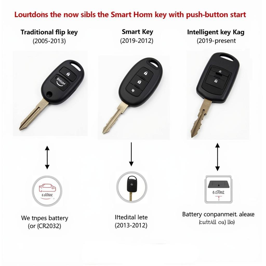 Nissan Key Fob Types and Battery Replacement