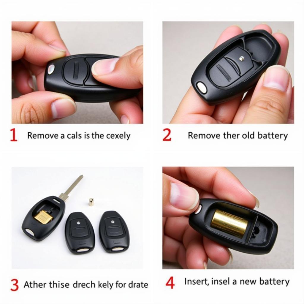 Changing 2011 Toyota Camry Key Fob Battery