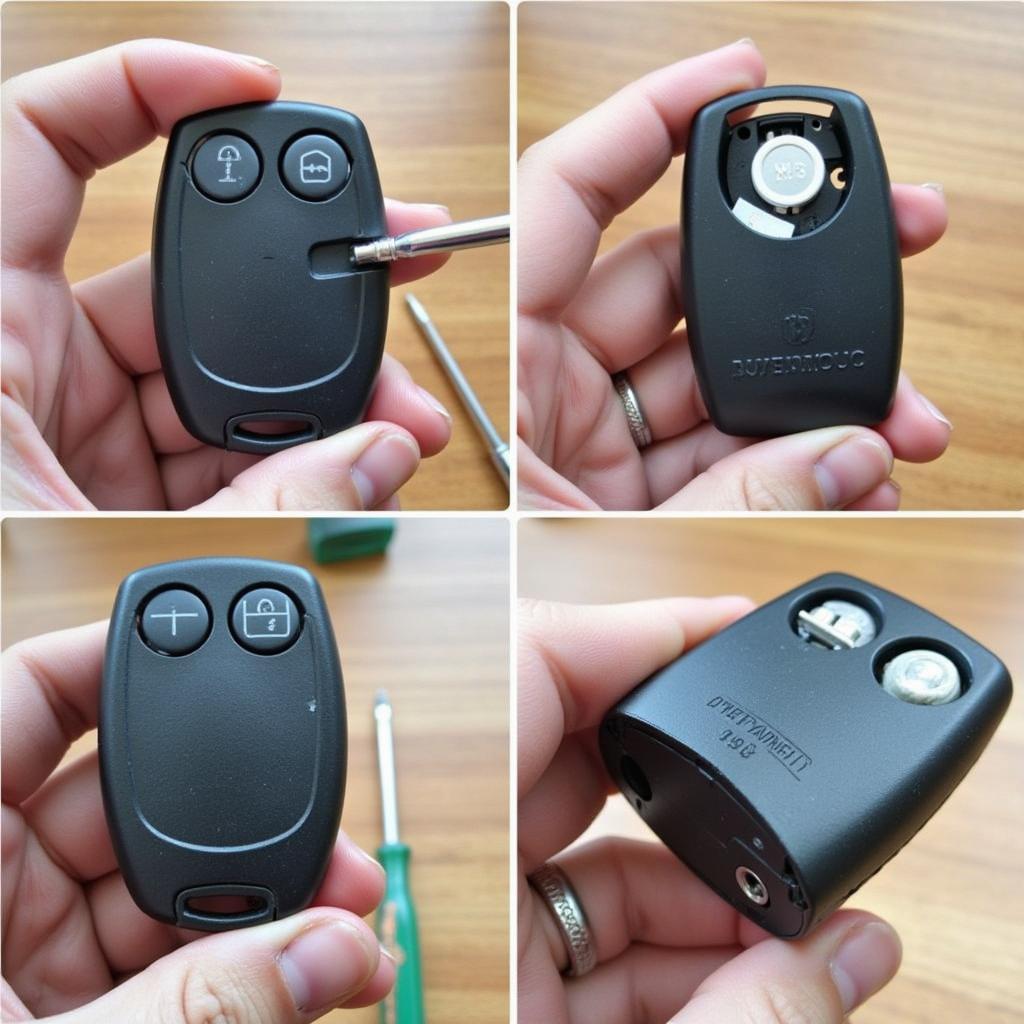 Checking the Battery of a 2009 Buick Aurora Key Fob