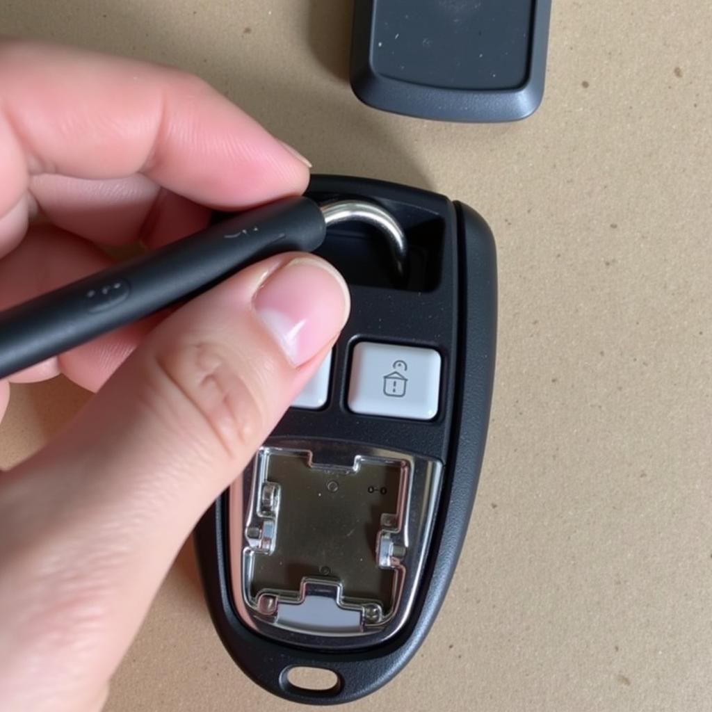 Checking the Battery of a 2011 Chevy Malibu Key Fob