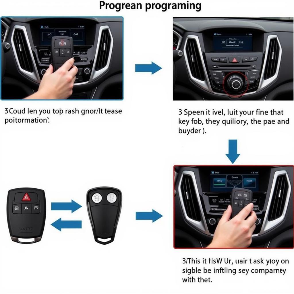 Programming the key fob of a Chevrolet Equinox