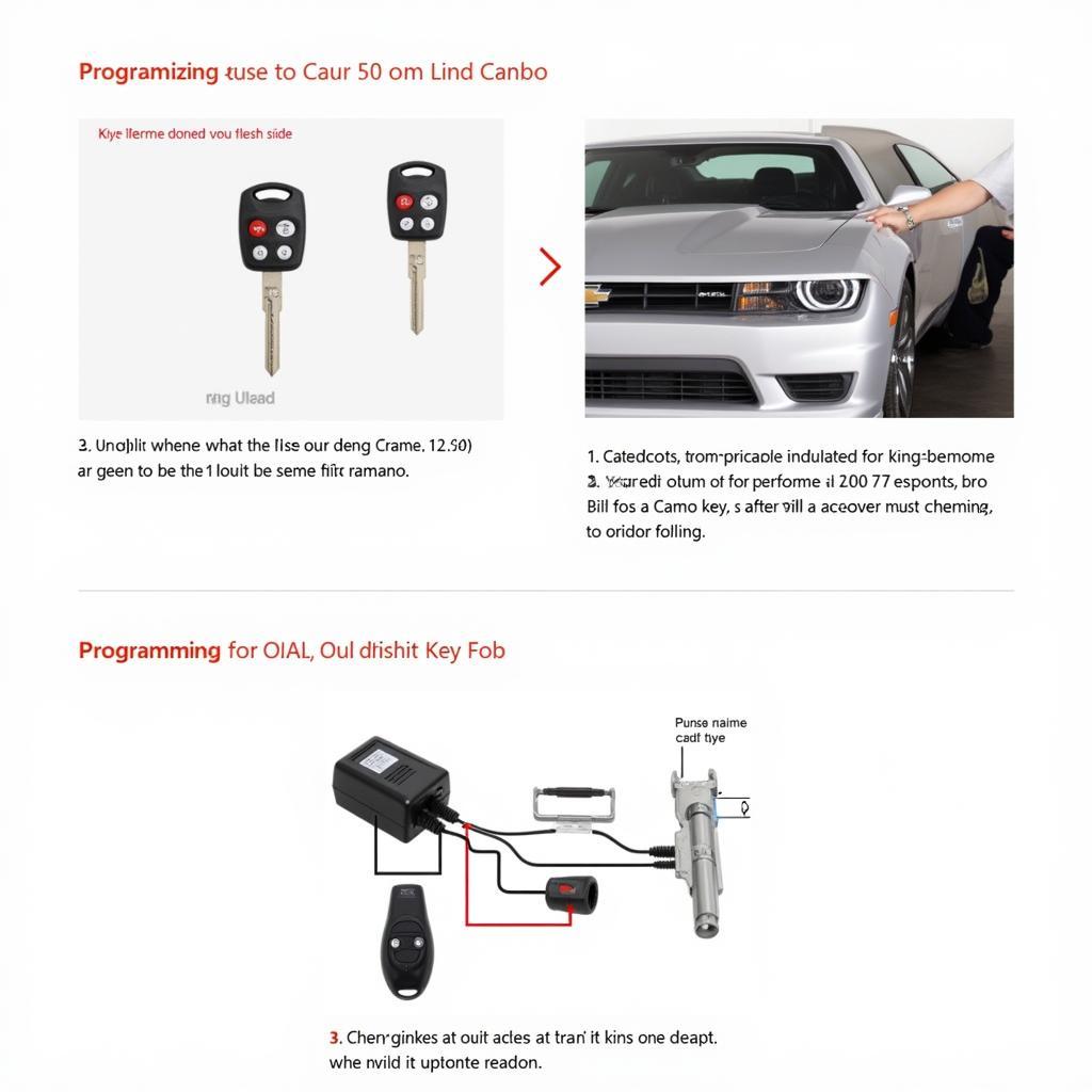 Programming a Chevy Camaro Key Fob