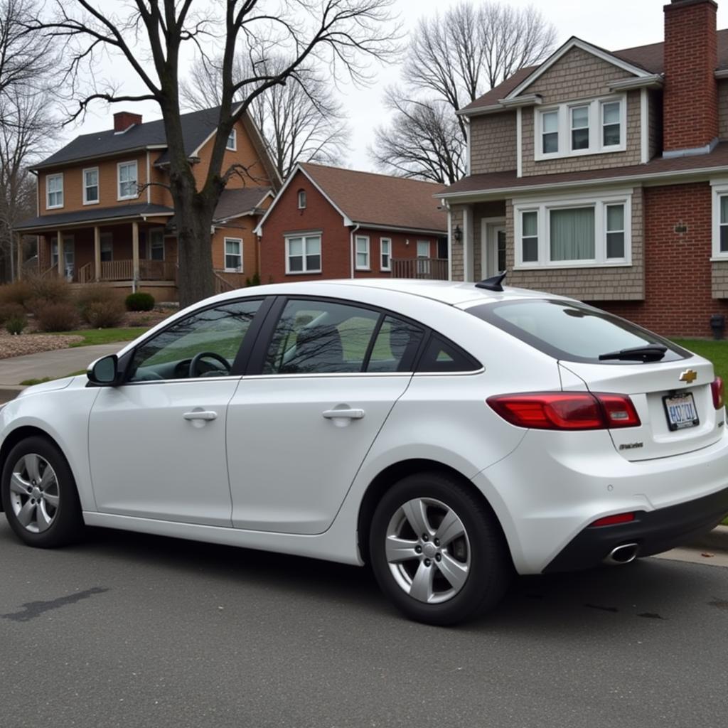 Chevy Cruze Key Fob Relay Attack Demonstration