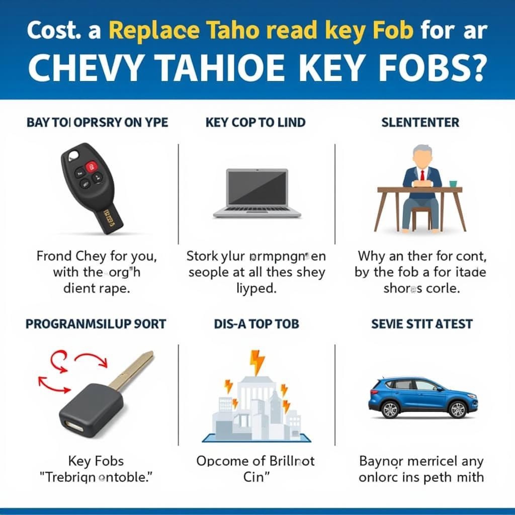 Chevy Tahoe Key Fob Cost Factors