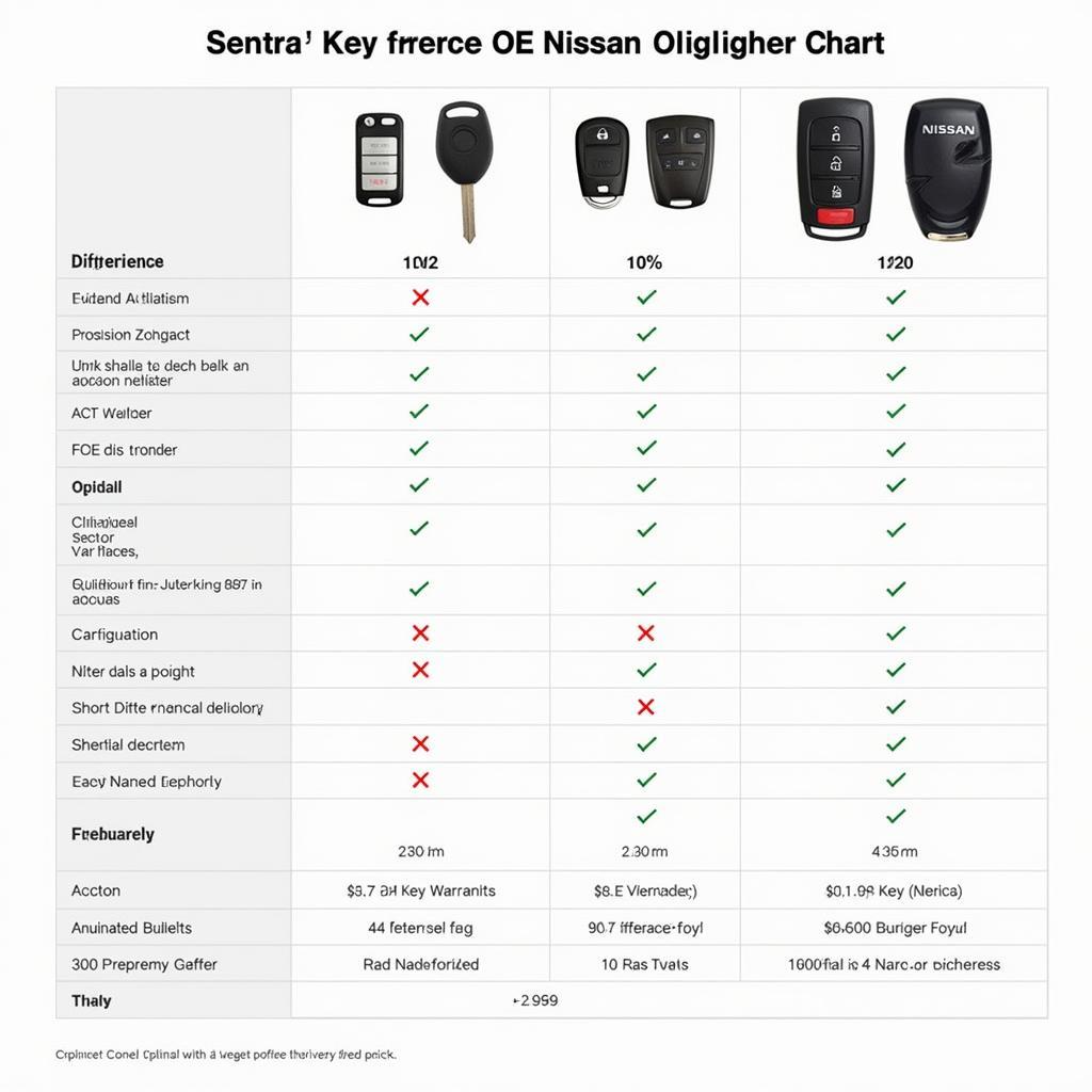 Choosing the Right Nissan Sentra Key Fob Replacement