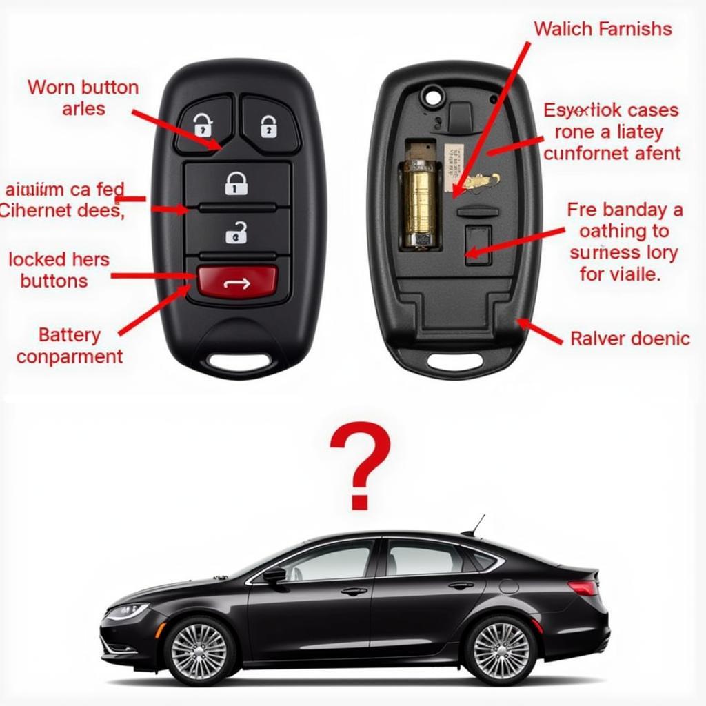 Chrysler 200 Key Fob Common Problems