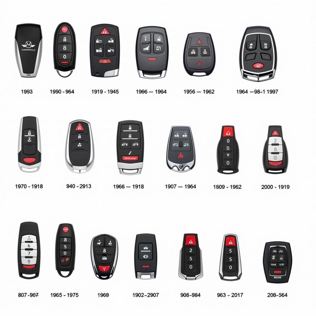 Chrysler 300C Key Fob Types