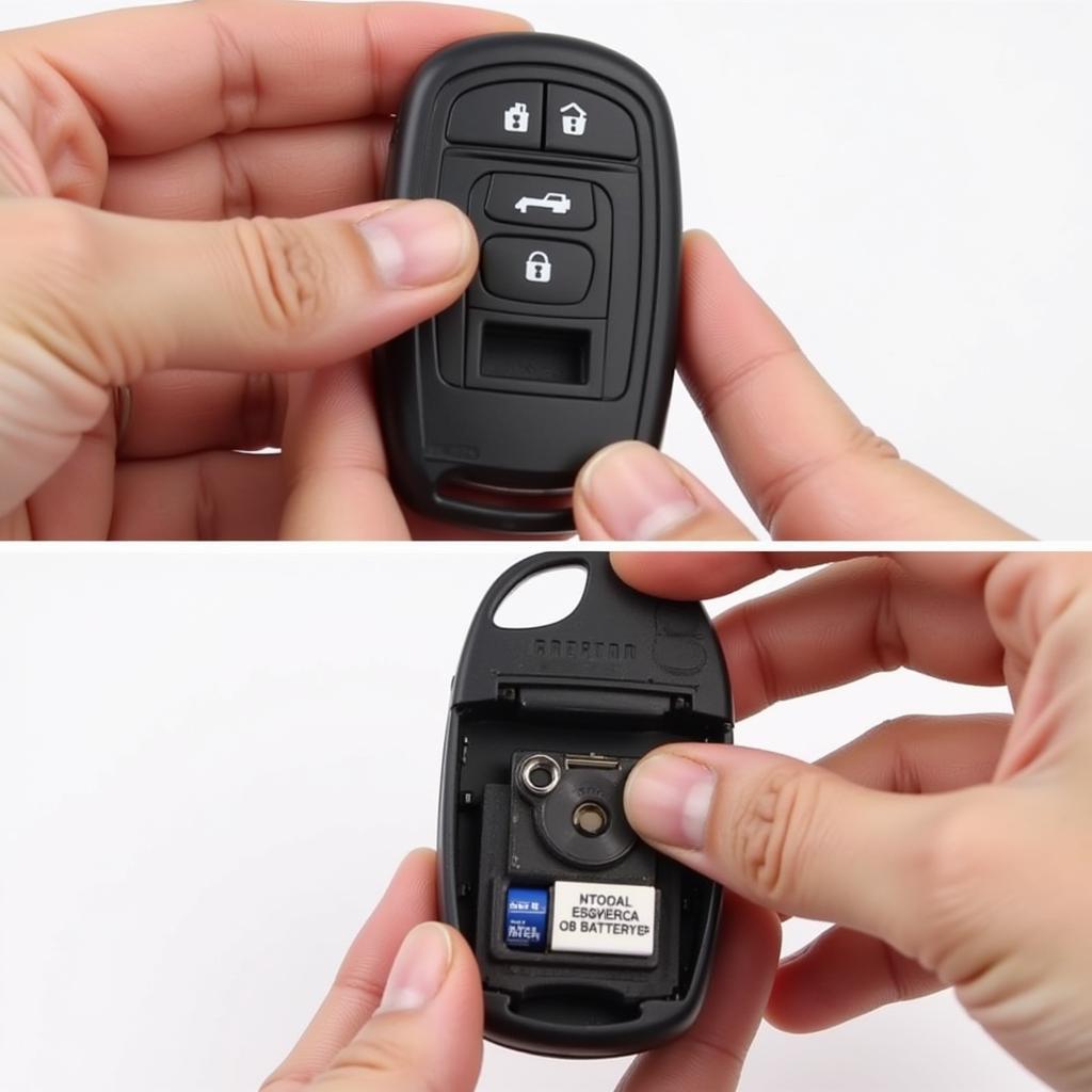 Replacing the Battery in a Chrysler Key Fob