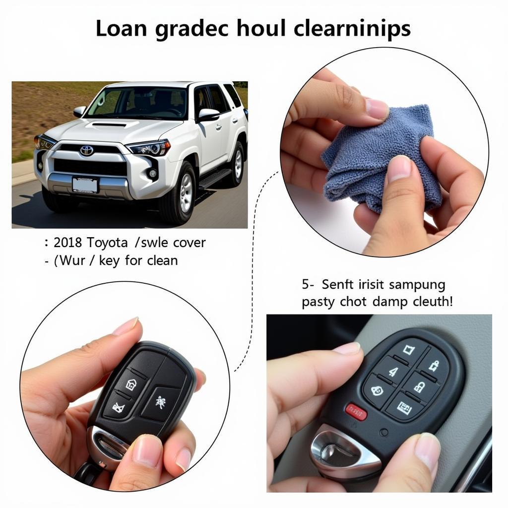 Cleaning and Maintaining Your 2018 Toyota 4Runner Key Fob Cover