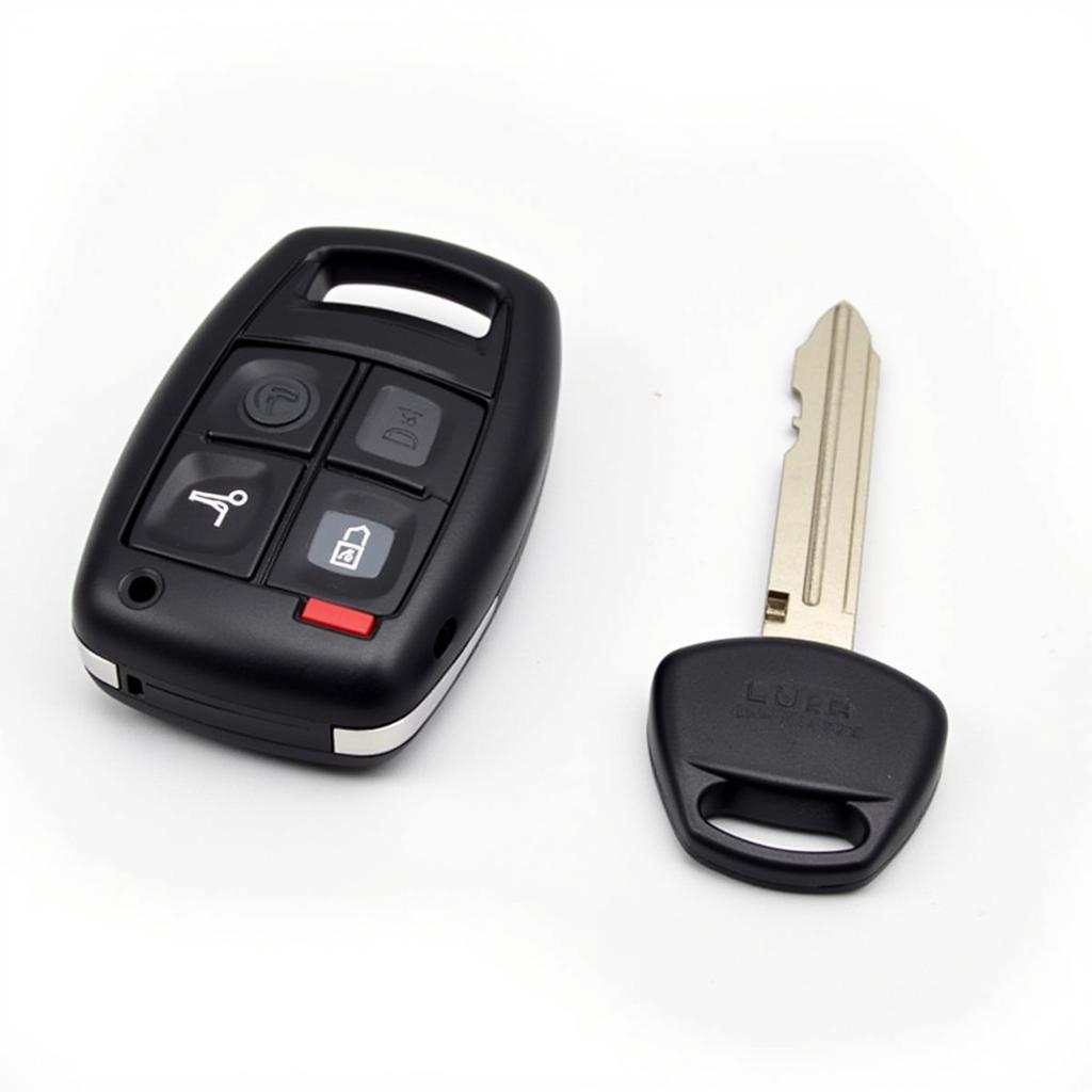 Fully Assembled Nissan Rogue Key Fob After Battery Change