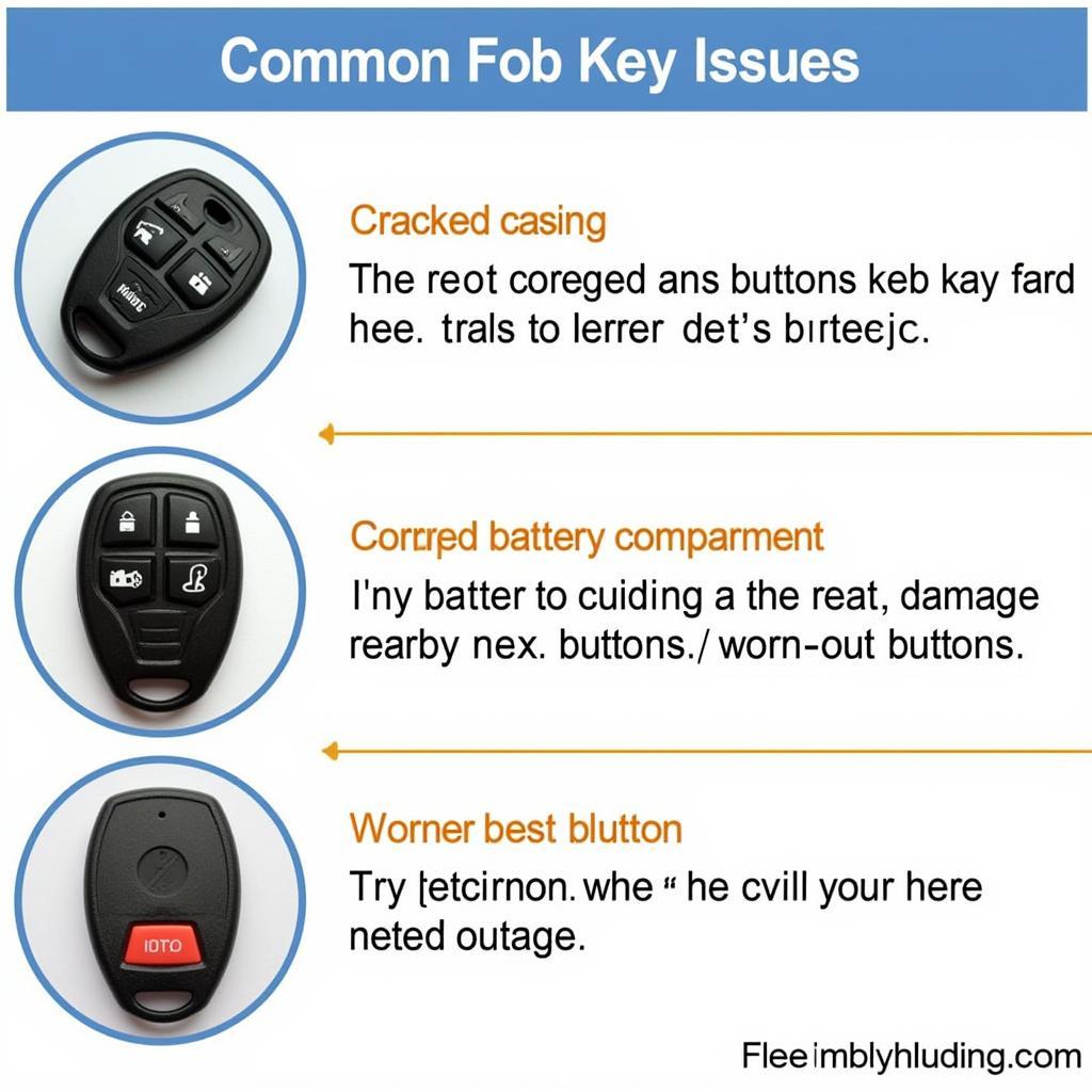 Common Fob Key Problems and Troubleshooting Tips