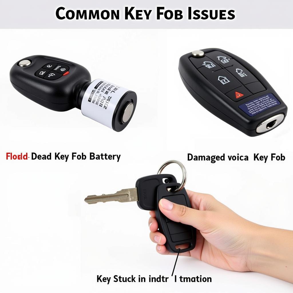 Common Ford Key Fob Problems: Dead Battery, Malfunction, Key Stuck