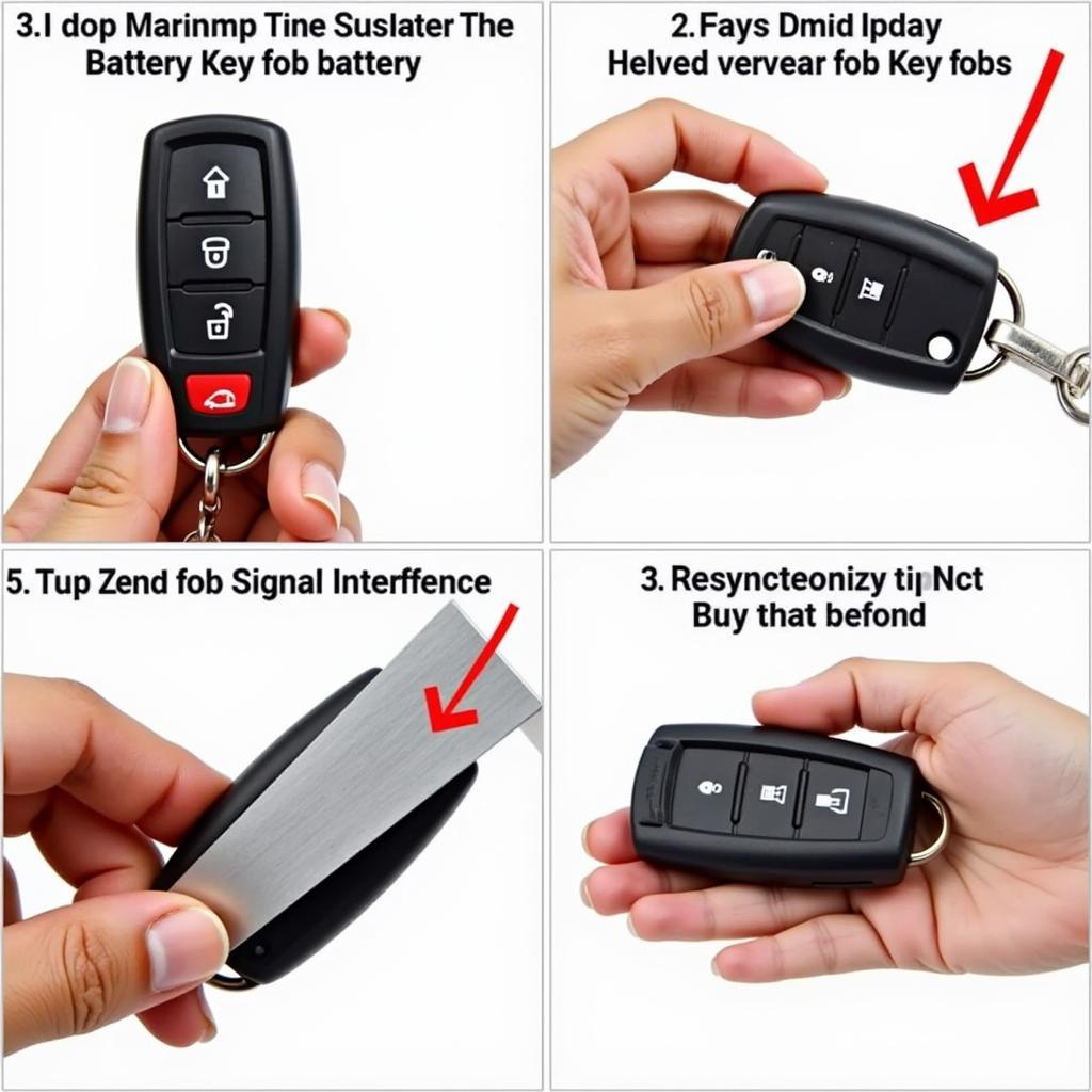 Common Key Fob Issues and Solutions: Battery Replacement, Signal Interference, and Resynchronization