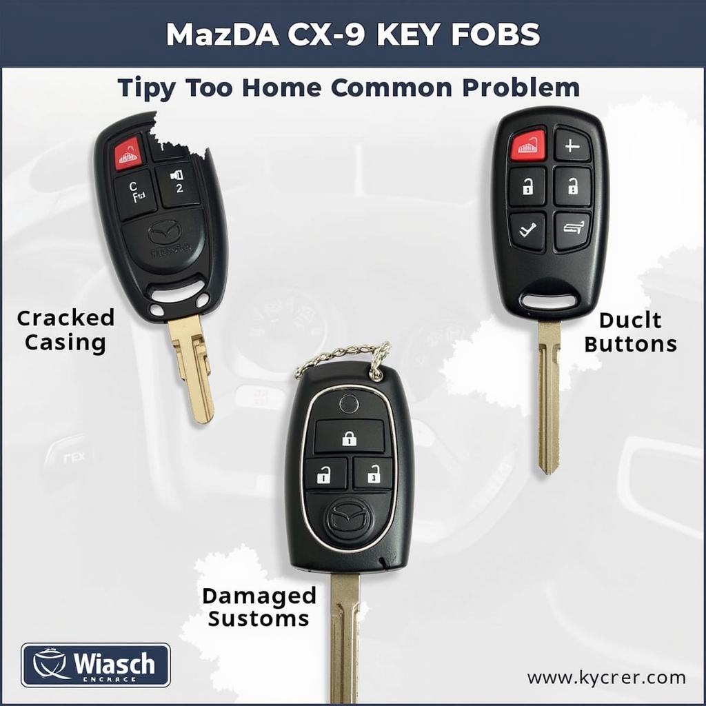 Troubleshooting Common Mazda CX-9 Key Fob Issues