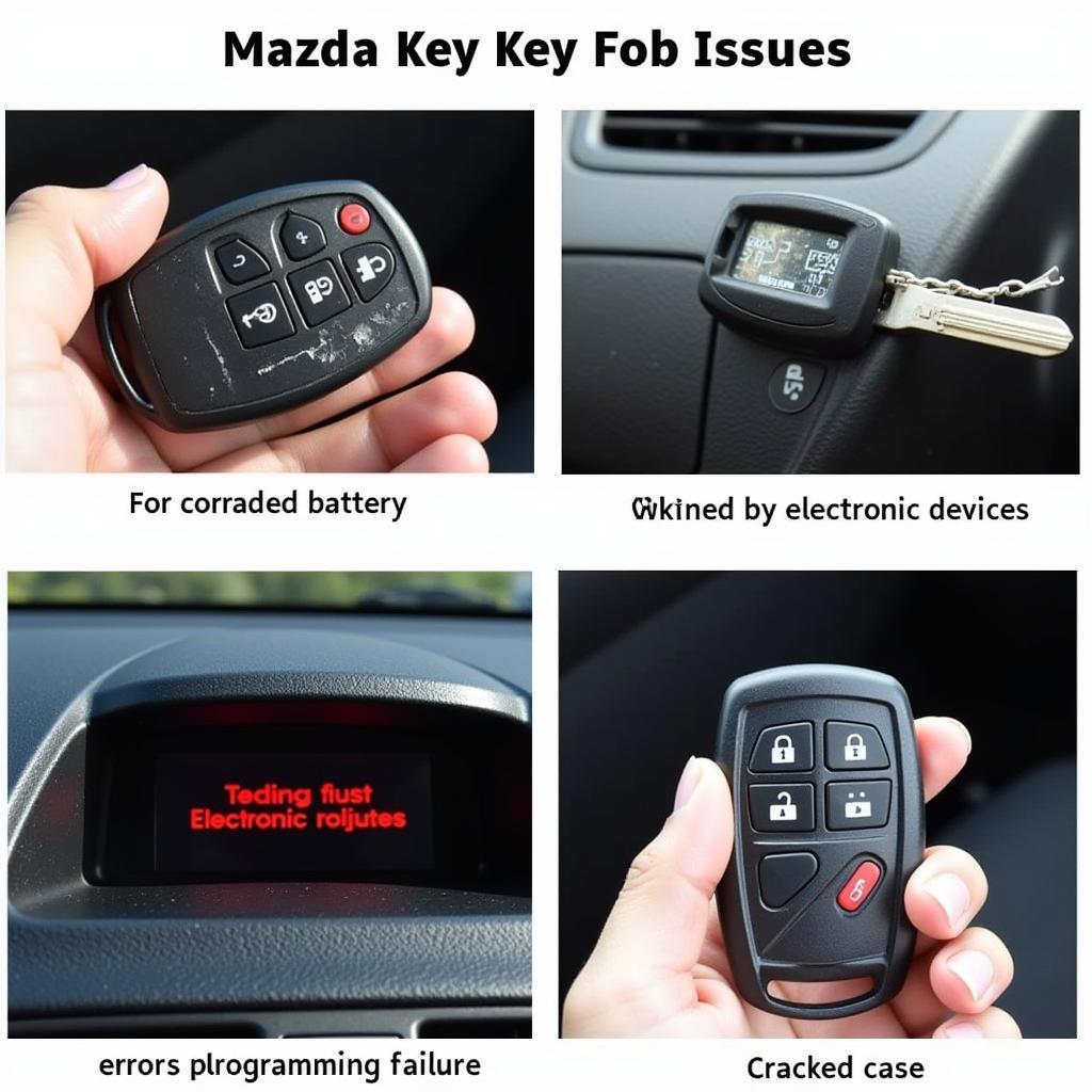 Common Problems with Mazda Key Fobs: Dead Battery, Weak Signal, Programming Errors, Physical Damage