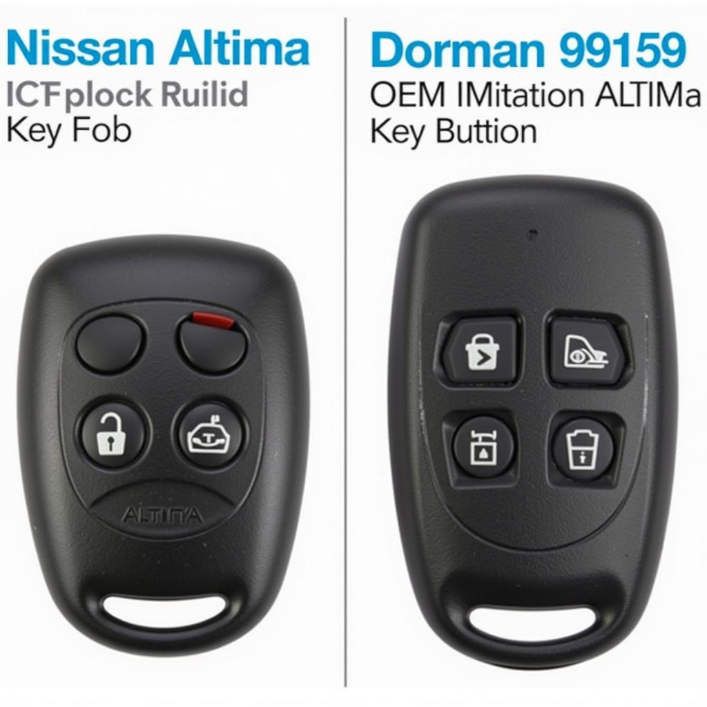 Comparing OEM and Dorman 99159 Key Fobs