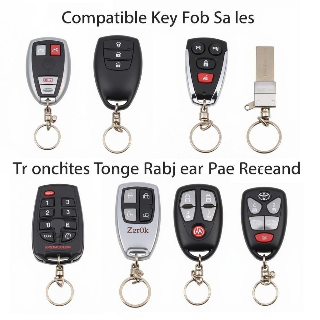 Compatible Key Fobs for a 2002 Toyota Highlander