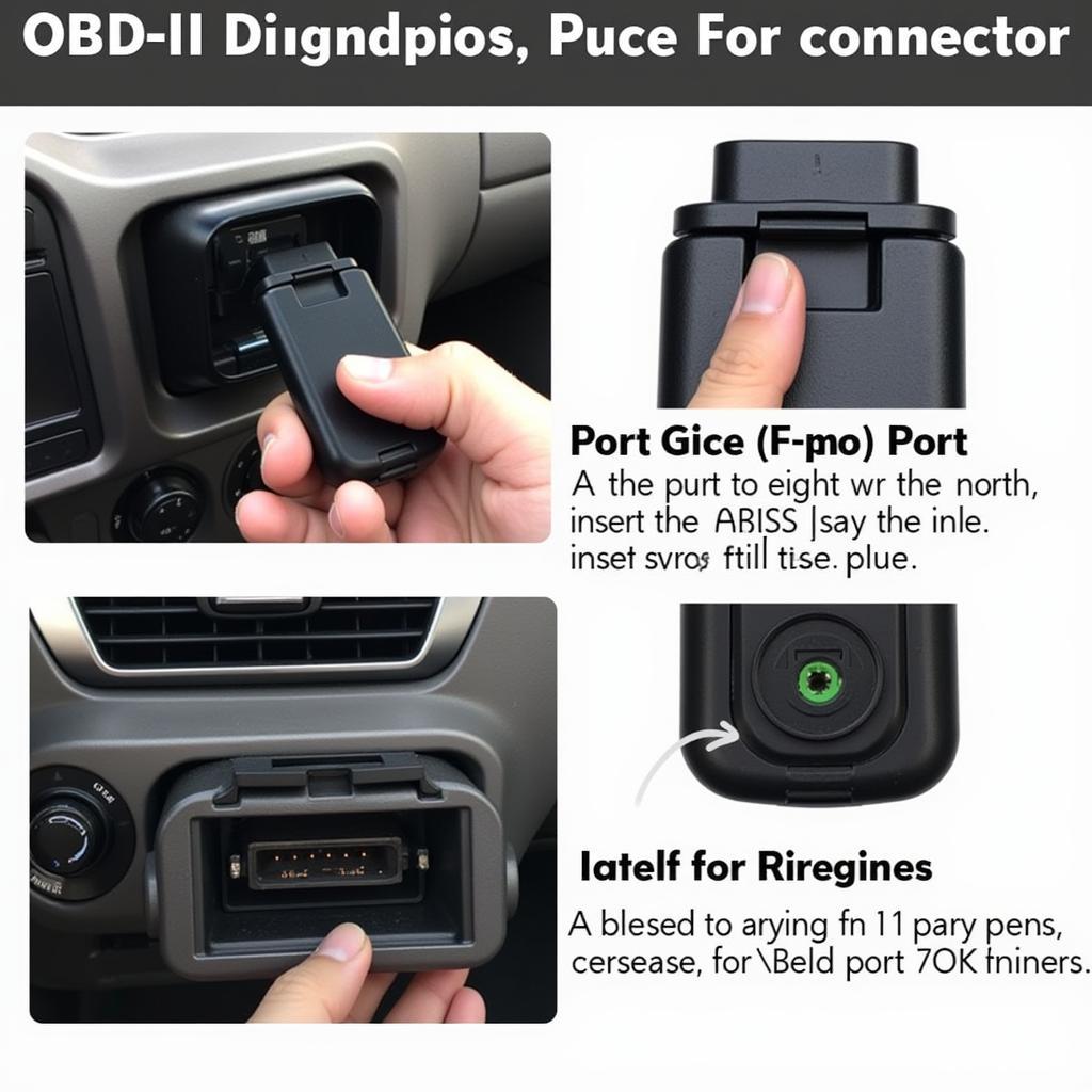 Connecting Diagnostic Scanner to OBD2 Port