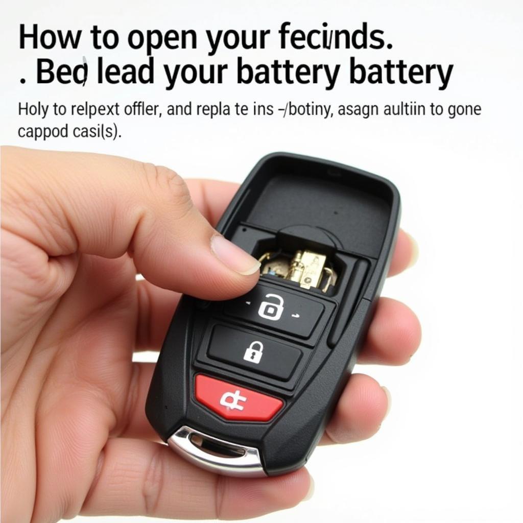 Corvette Key Fob Battery Replacement