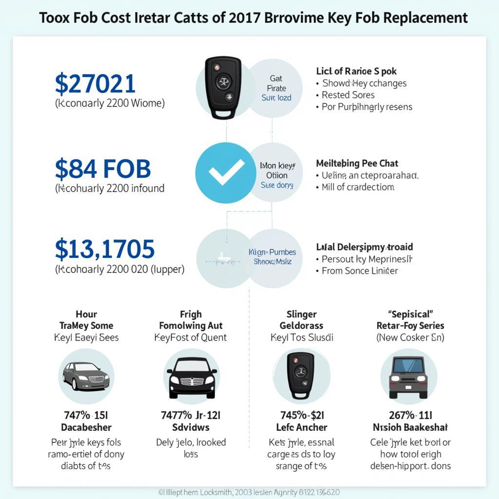 Cost Breakdown for a 2017 Mercedes Key Fob Replacement