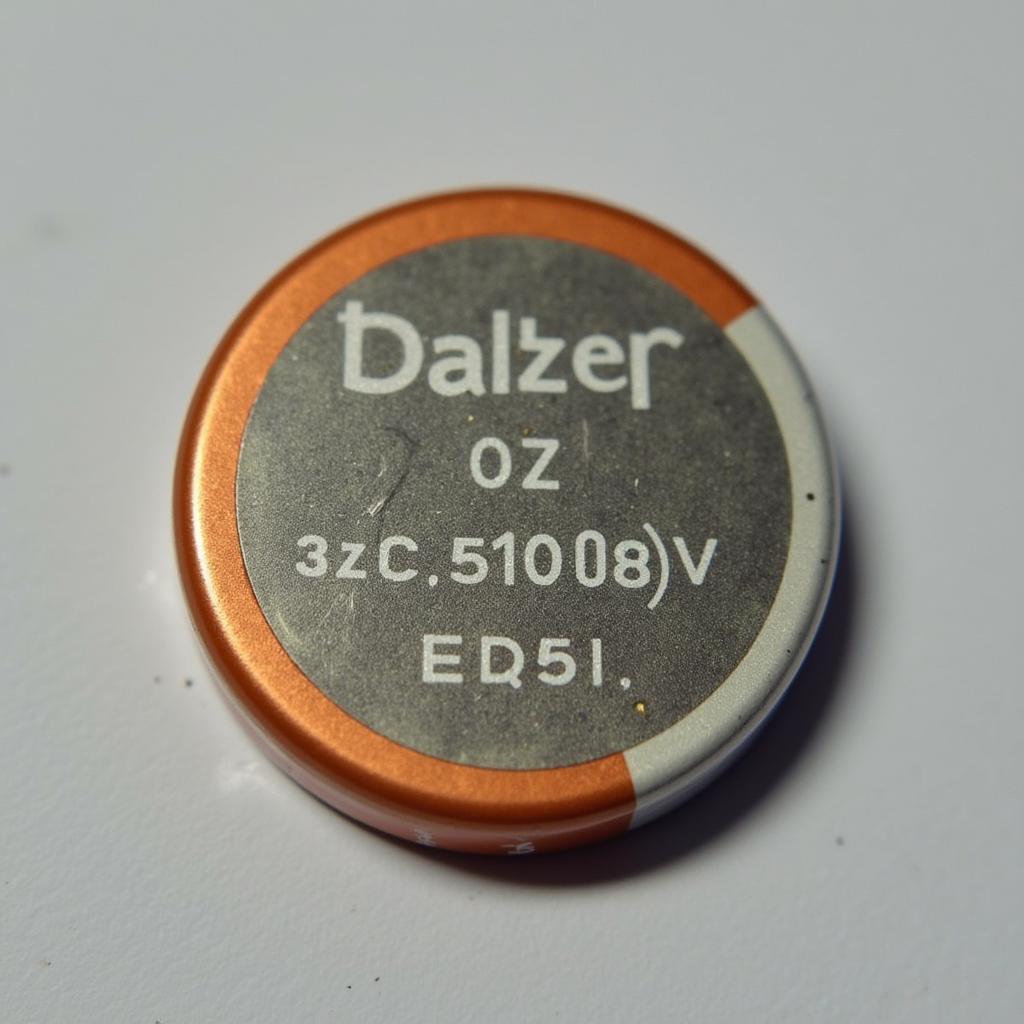 CR2025 Battery Close-up View