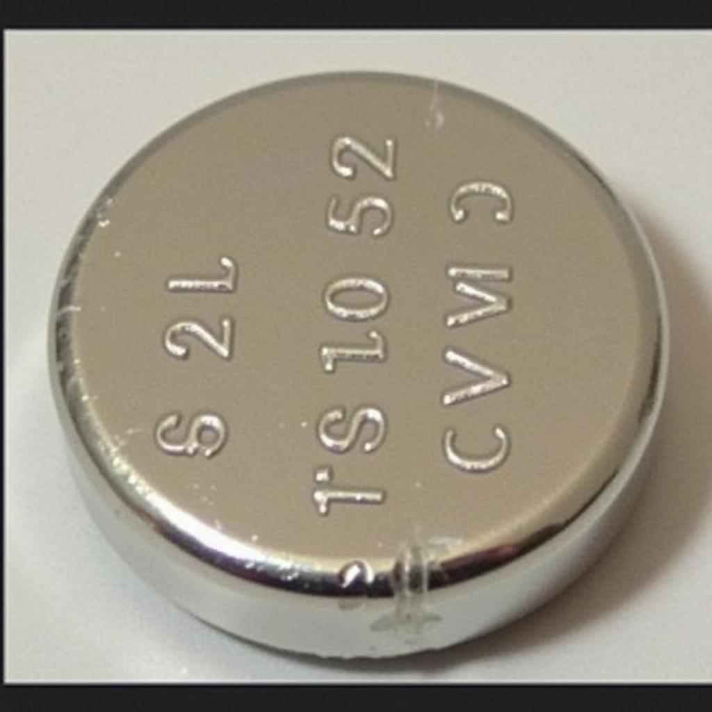 CR2025 Battery Closeup