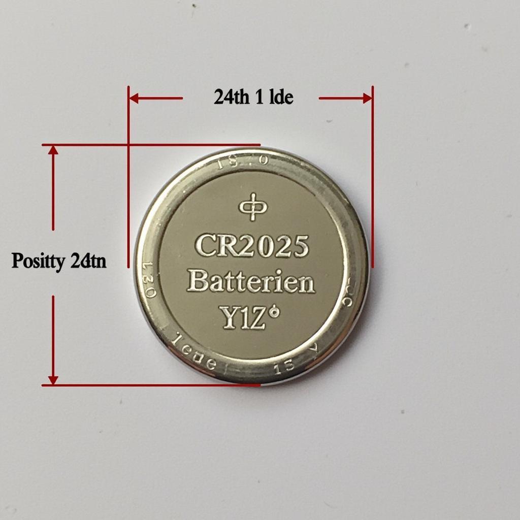 CR2025 Battery for 2016 Nissan Sentra Key Fob