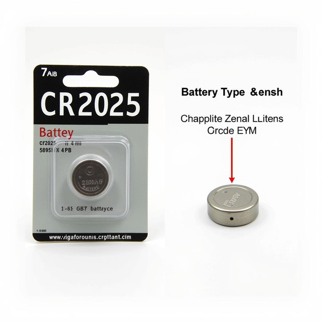 CR2025 battery suitable for Nissan Altima key fobs.