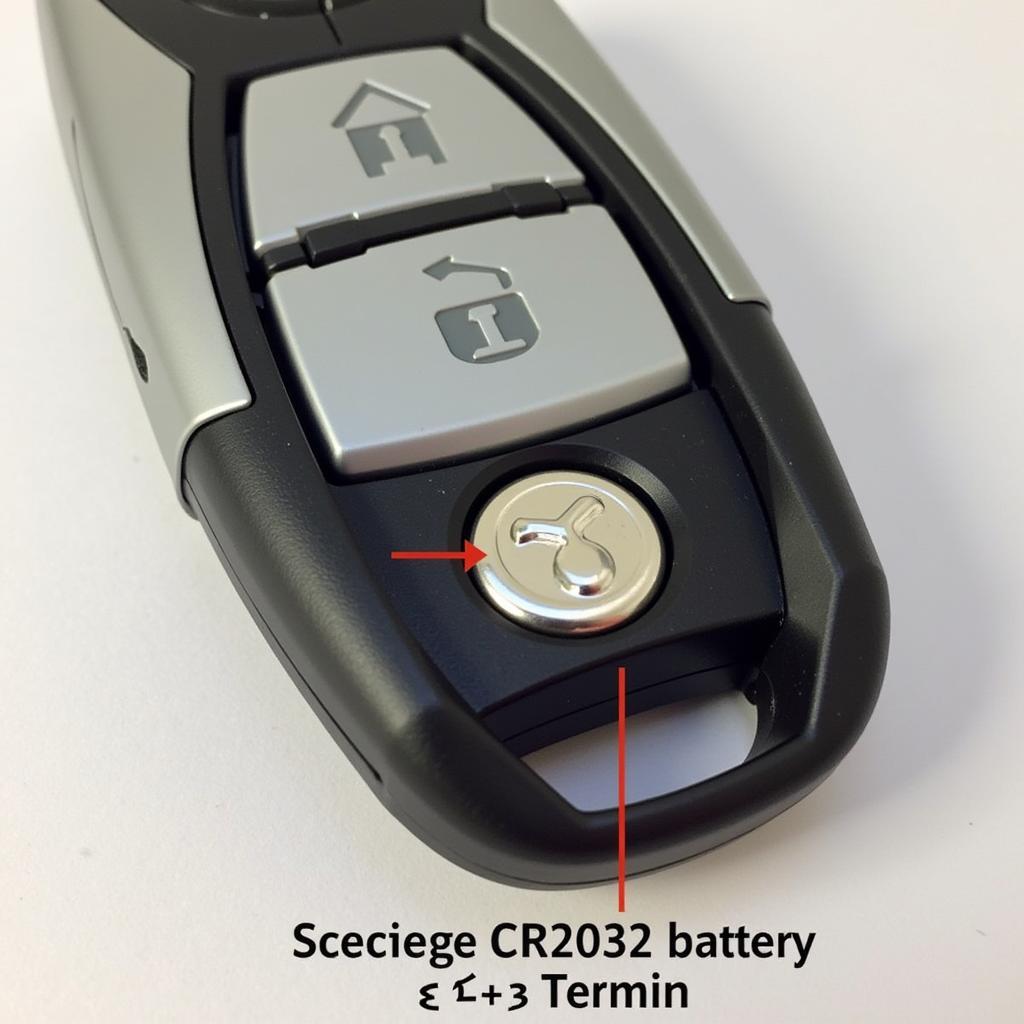 Correct Placement of CR2032 Battery in Audi Q7 Key Fob