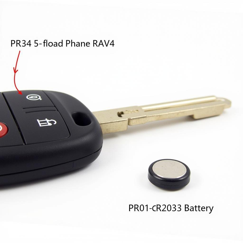 CR2032 Battery for 2007 Toyota RAV4 Key Fob